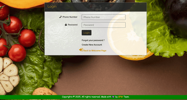 Agro Connect Farmers Ecommerce Portal - Buyers Portal