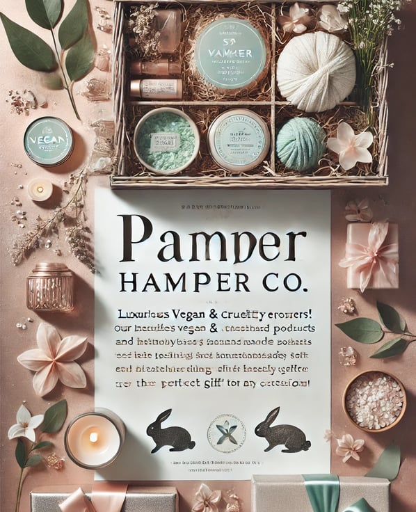 a box of pamper hampers