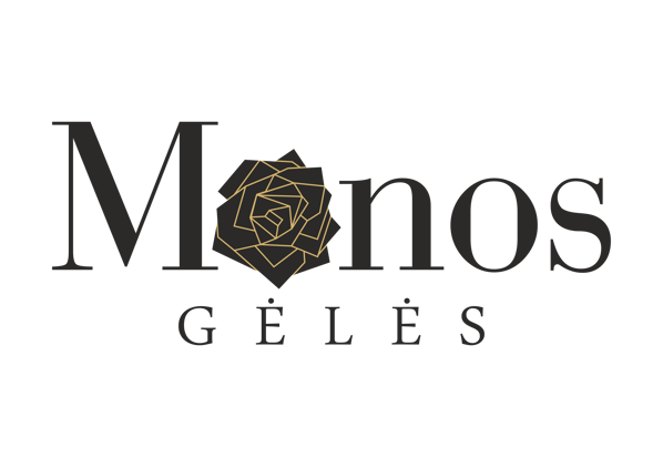 Gėlės Klaipėdoje, gėlių pristatymas Klaipėdoje, gėlės, namų dekoras, dovanos, helio balionai Klaipėdoje, MB Monos gėlės logo