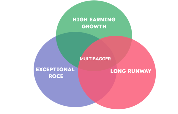formula for finding multibagger stocks