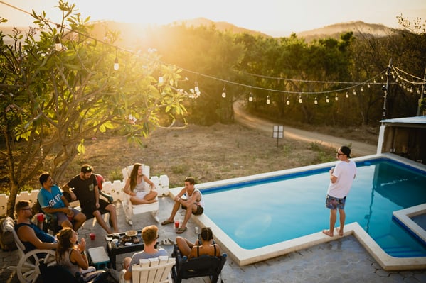 social networking event for digital nomads