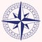a compass rose - symbol of emotional resilience and clarity