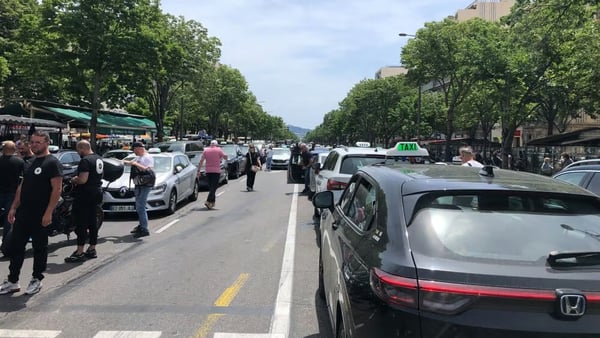 Taxis en colère à Marseille
