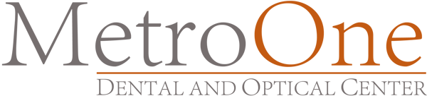 MetroOne Dental and Optical Center logo
