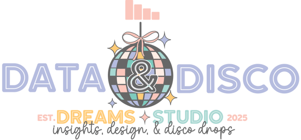 Data & Disco Dreams Studio logo