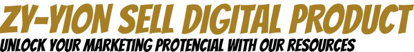 ZY-YION SELLS DIGITAL PRODUCTS logo