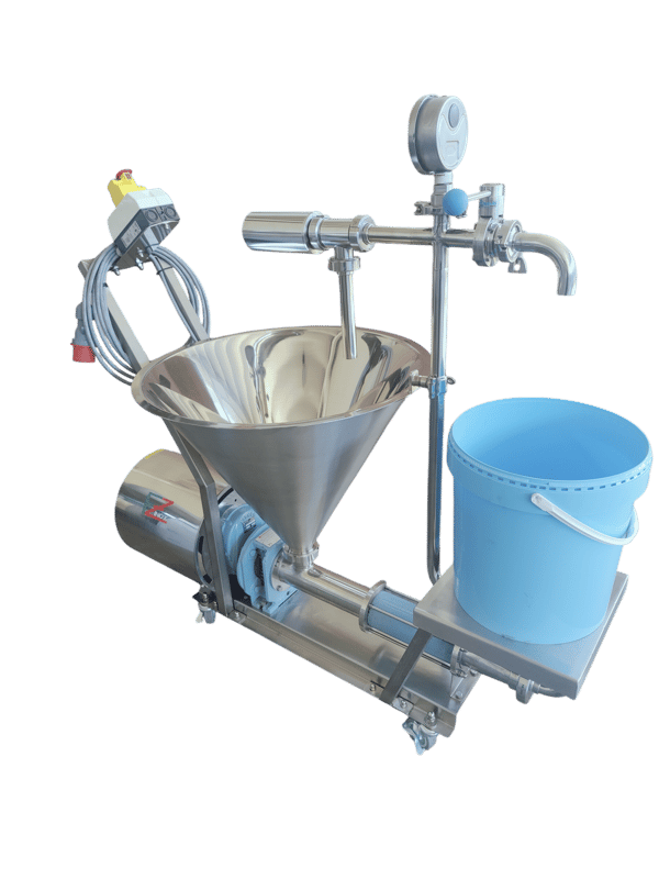 FZ INOX stainless steel smoothing machine for ricotta and dense creams