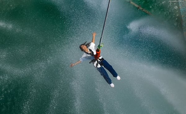 Thrill Destiny adventure group photo — bungee jumping India