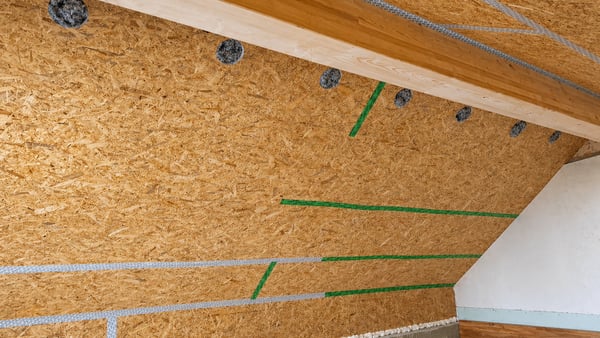 Einblasdämmung Innenansicht – ideal für Altbau