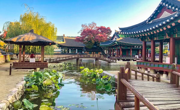 Garden area of Gangwon Gamyeong