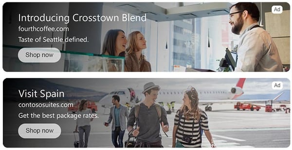 Microsoft rolls out Multimedia ads for Retail businesses.