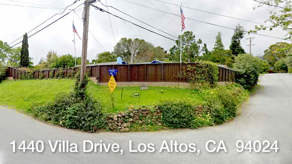 SCHERTAX: 1440 Villa Dr., Los Altos CA 94024