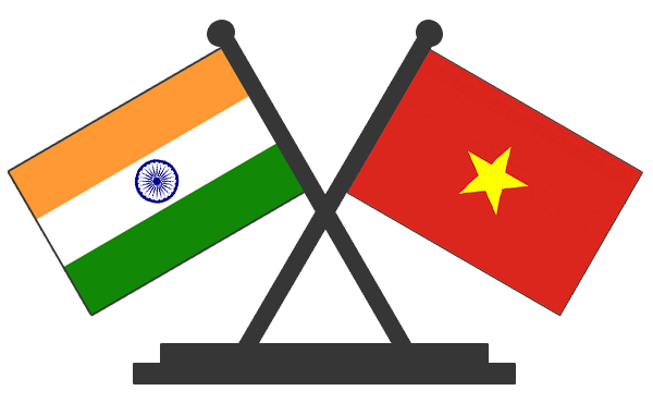 India Vietnam Flag