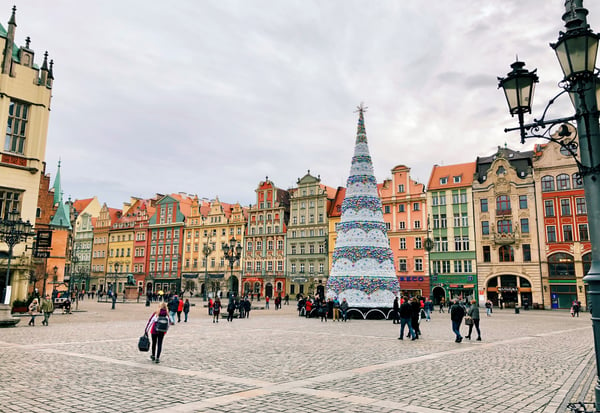 Christmas in Wroclaw, Poland