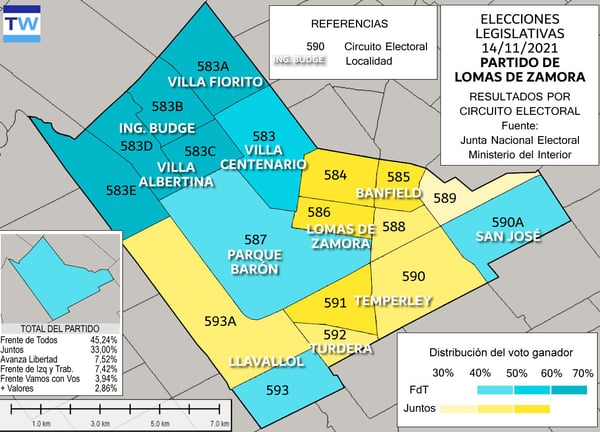 Elecciones Voto 2021 Lomas de Zamora