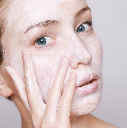 how to apply cream