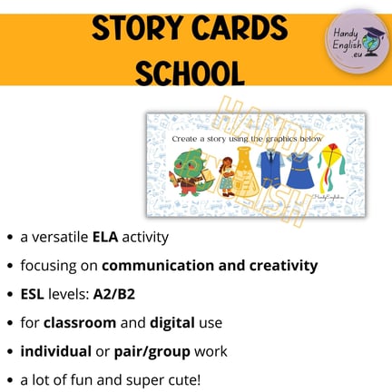 warm up, speaking tasks, homework/writing assignment, classroom projects, back to school