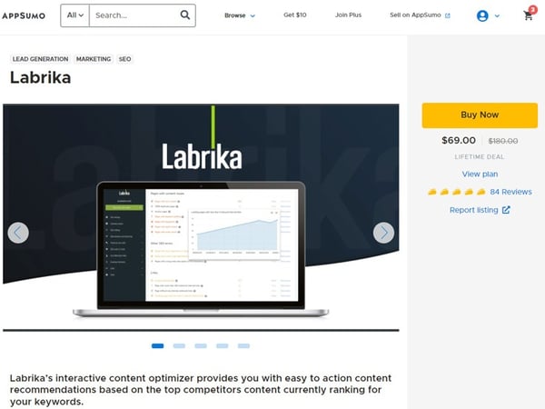 Labrika LTD APPSUMO