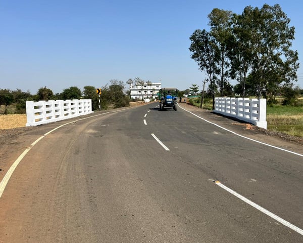 Road construction project