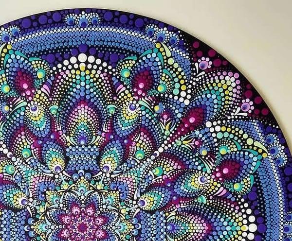 mandala pontilhada