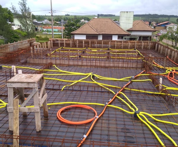 imagem de execução de projeto elétrico 