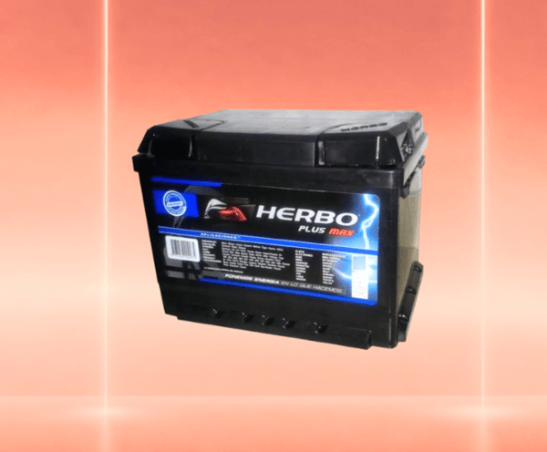 bateria herbo de automovil de 12 x 65 plus max 