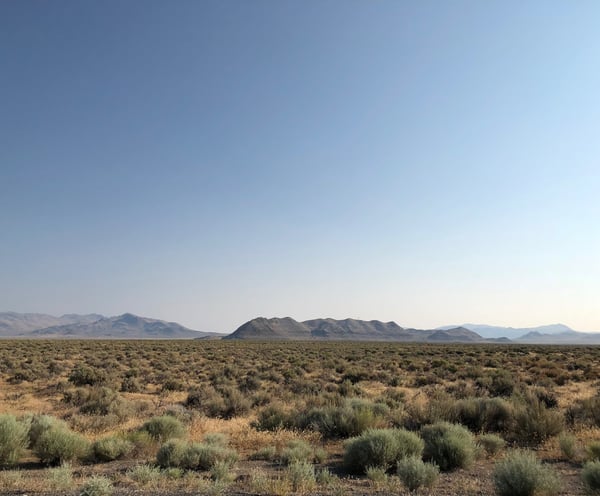 Nevada backroad to 12 Mile Hot Springs
