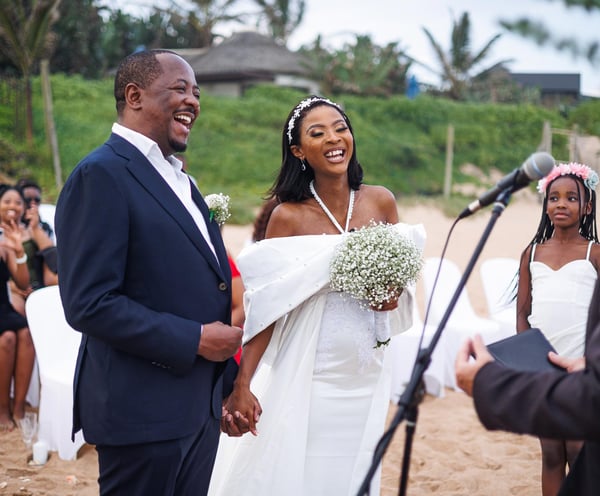 Durban Beach wedding