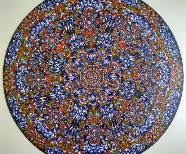 mandala pontilhada