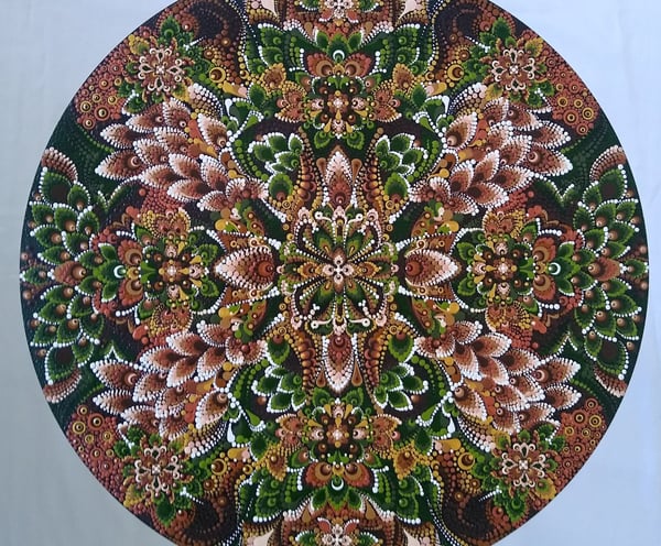 mandala pontilhada