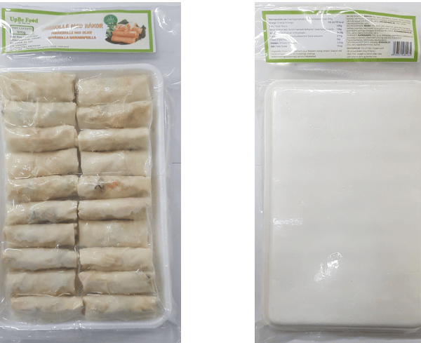 Frozen Shrimp Pastry / Rice Paper Spring Roll / Chả Giò Bánh Tráng Tôm UpBe Food