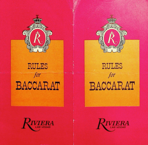 Riviera gaming guide Baccarat