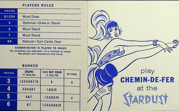 Stardust gaming guide Baccarat
