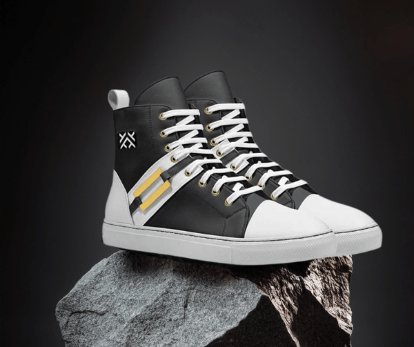 YESHUA Apparel - Eco Metal High Top Sneakers