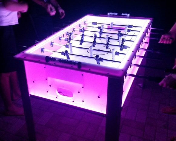 Futbolito empresarial de lujo para bar o restaurante con logo personalizado