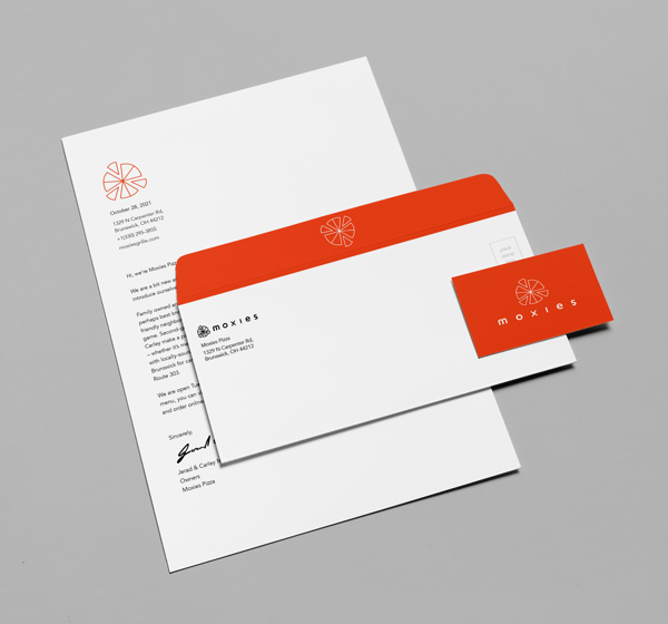 logo, brand buildout, stationary