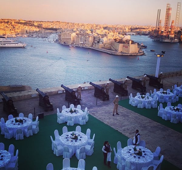 Valletta Grand Harbour Saluting Battery