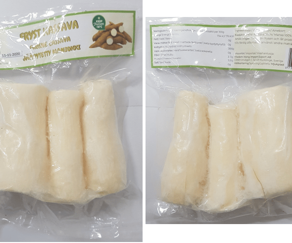 Frozen Fresh Cassava , Sắn tươi đông lạnh UpBe Food