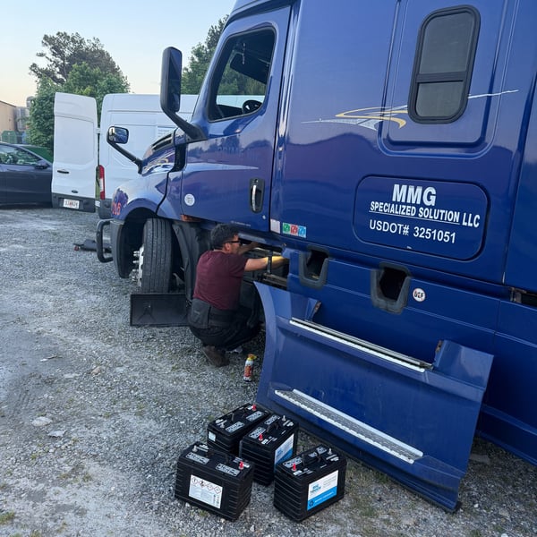 Road Ready truck repair work