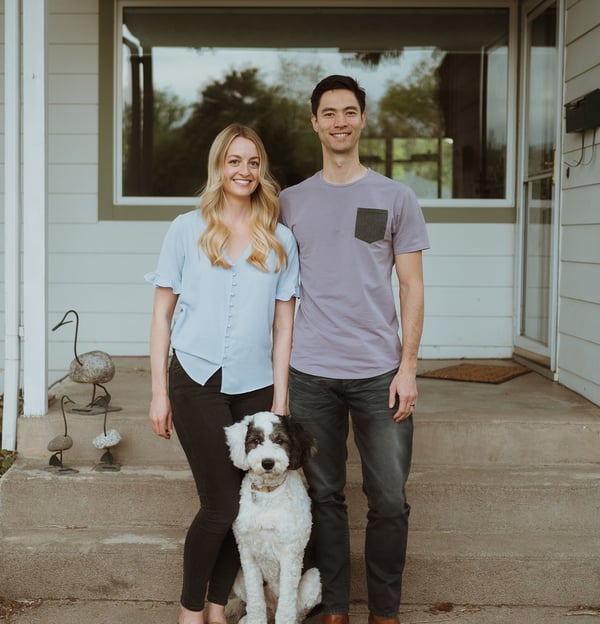 Hayley, Bob, and Daisy in Boulder County