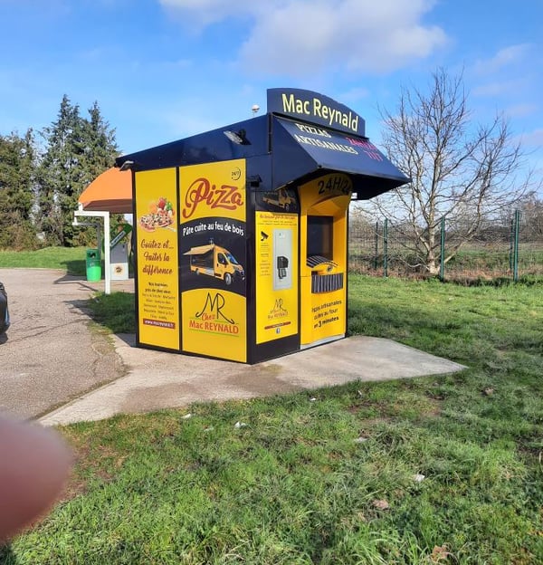 Distributeur de Pizza, Mac Reynald, Dommartin les Toul