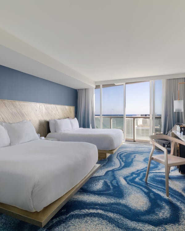 Hotel suite ambiance