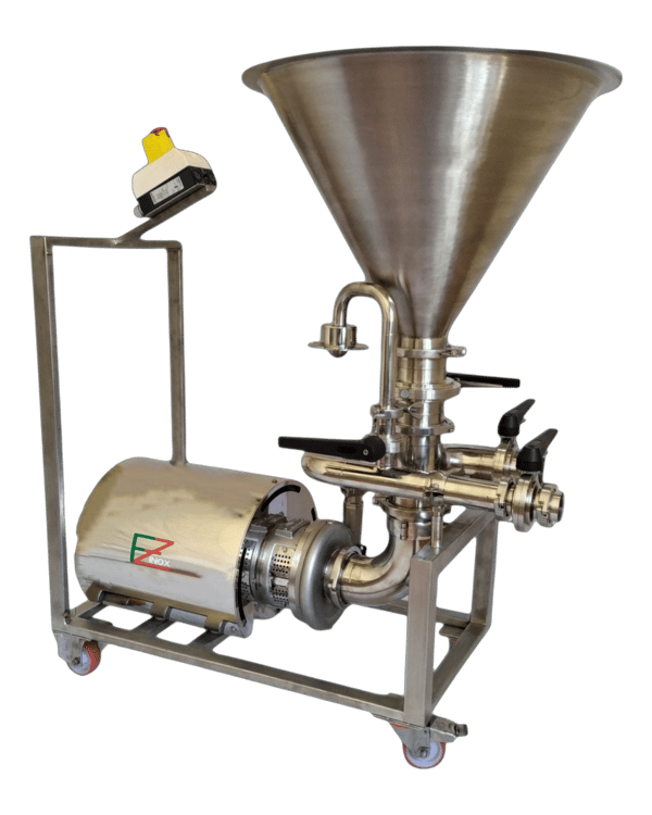 Triblender with trolley