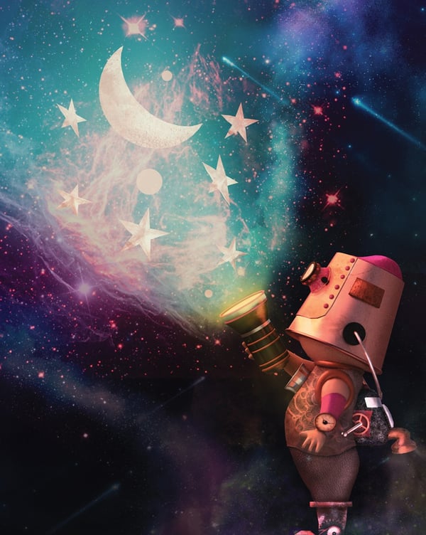steampunk astronaut