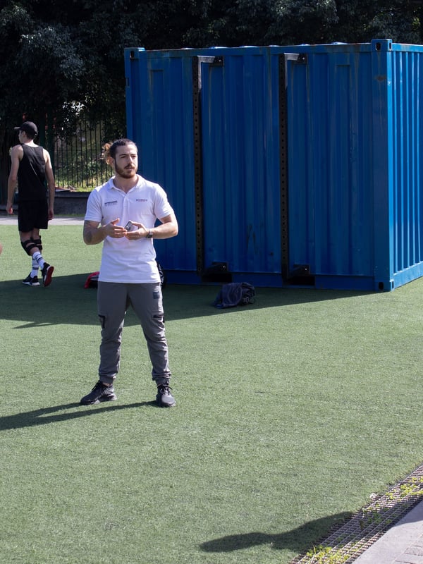 Entrenamiento de calistenia a domicilio