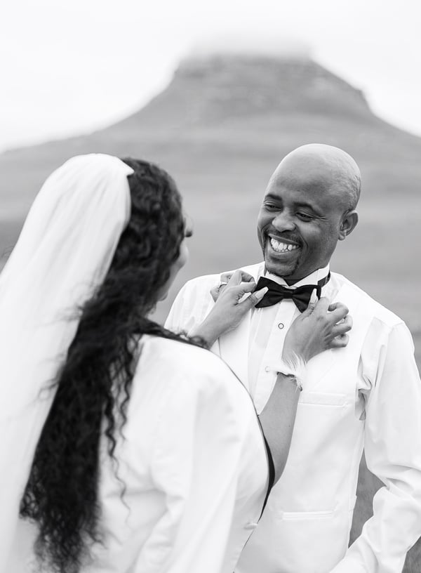 Durban white wedding photography