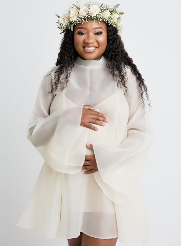 Studio Maternity shoot Durban