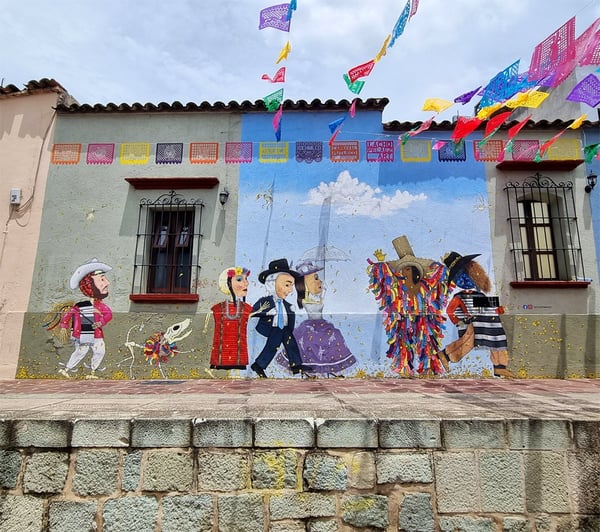 Arte callejero Oaxaca