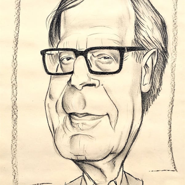 Caricatura Vittorio Sgarbi 