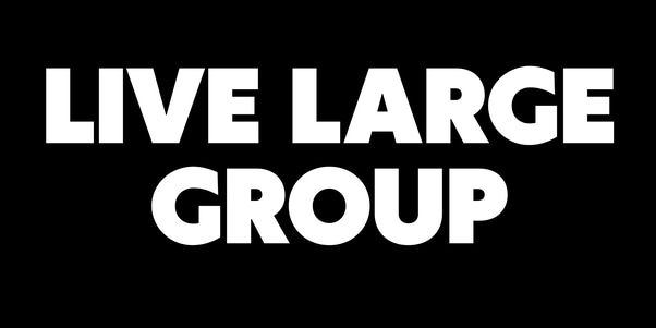 LIVE LARGE GROUP logo